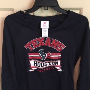 NWT Junior Size M Texans Sweatshirt